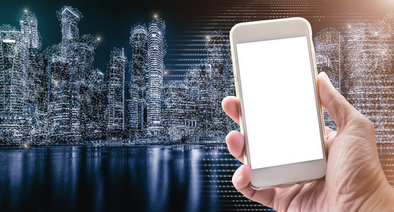 手持智能機(jī)與網(wǎng)絡(luò)連接 智能城市的技術(shù)基礎(chǔ)與研究進(jìn)展